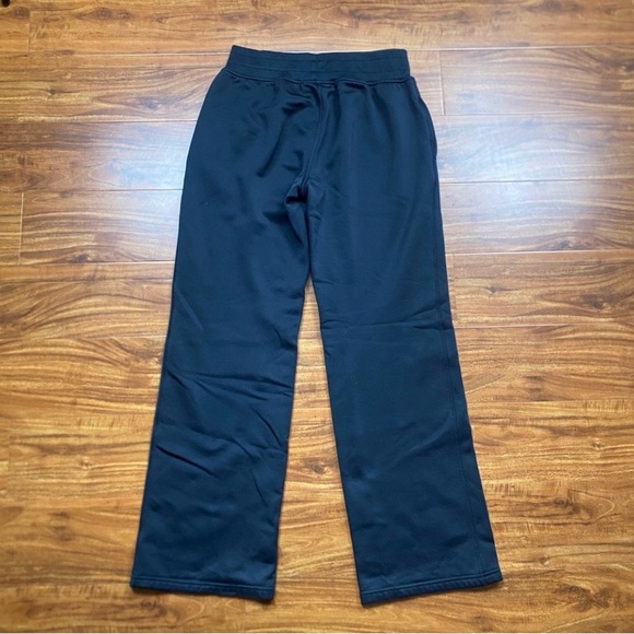 Under Armour Women’s Black Loose Fit Ankle Sweatpants Size Medium Activewear - Picture 2 of 12